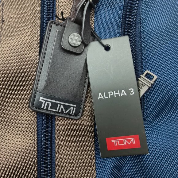 NWT Tumi Alpha Bravo Monterey Blue Anti-Theft Sling | Tactical Crossbody Bag - Picture 7 of 10